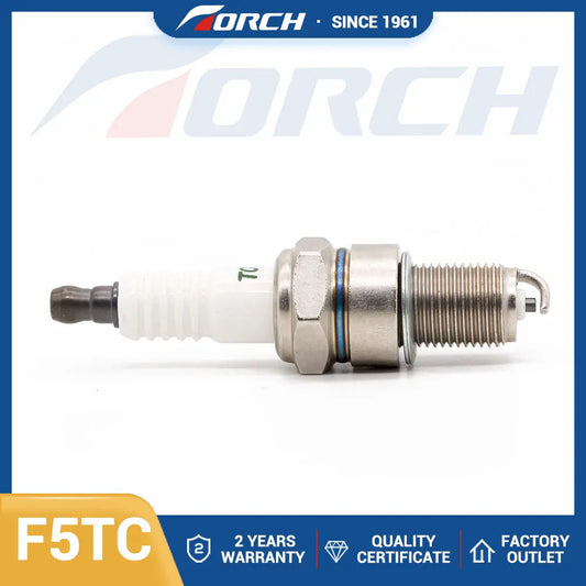 Spark Plug F5TC Torch Replaces BP5ES Champion N11YC Denso IW16 for W8DCO