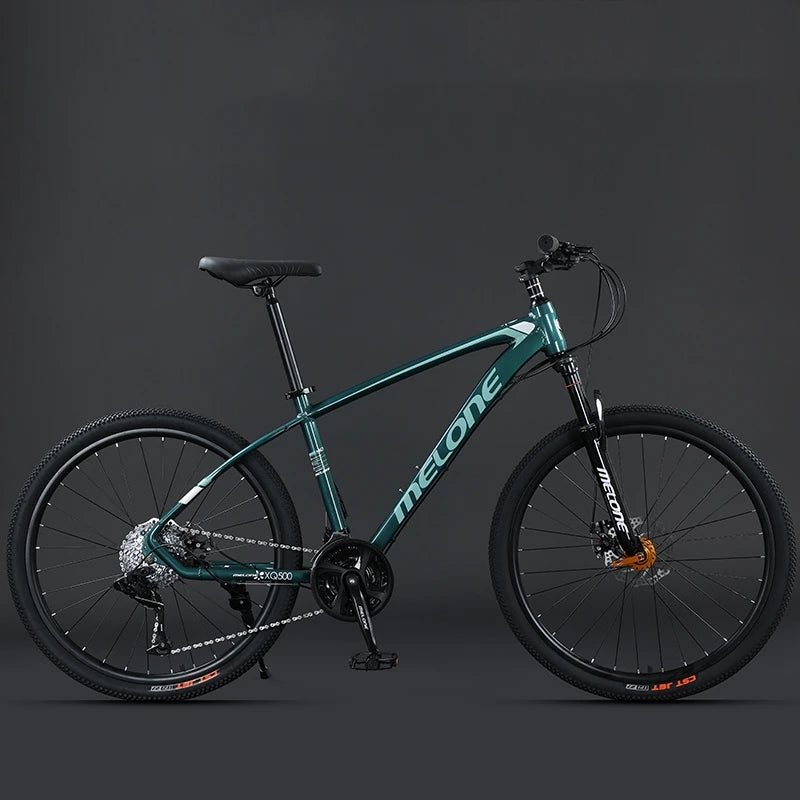 26-Inch 21-30-Speed MTB with Aluminum Frame and Dual Disc Brakes